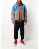 colour-block bomber jacket