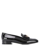 Abbie patent-leather loafers