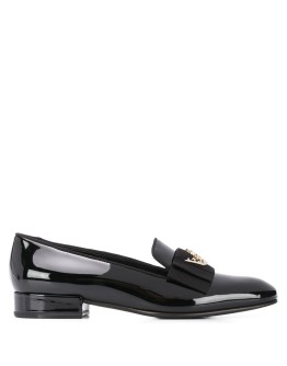 Abbie patent-leather loafers