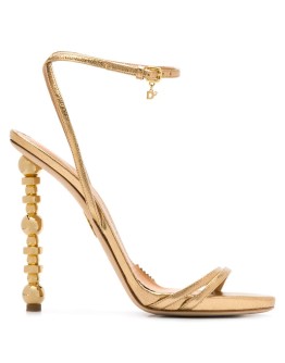 Feng sculpted-heel sandals