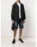 Bermuda faded jean shorts