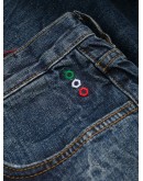 Bermuda faded jean shorts