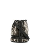 studded bucket bag
