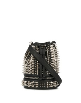 studded bucket bag