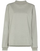 high-neck sweatshirt 