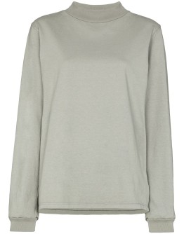 high-neck sweatshirt 