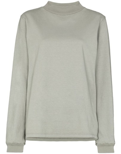 high-neck sweatshirt 