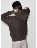 pouch-pocket long-sleeve hoodie
