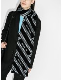 chain logo-print scarf