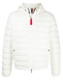hooded quilted jacket