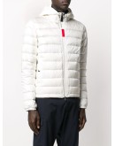 hooded quilted jacket