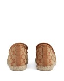 GG print loafers