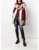 logo patch slim-fit jeans