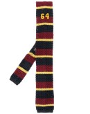 striped 64 knitted tie