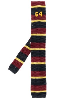 striped 64 knitted tie