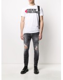 Skater ripped skinny jeans