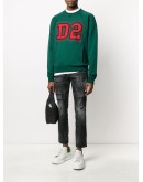 coated cropped skinny jeans