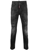 coated cropped skinny jeans