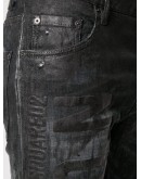 coated cropped skinny jeans