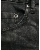 coated cropped skinny jeans