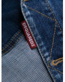 acid-wash denim jacket