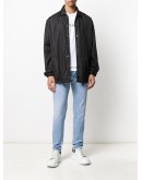 back logo field jacket