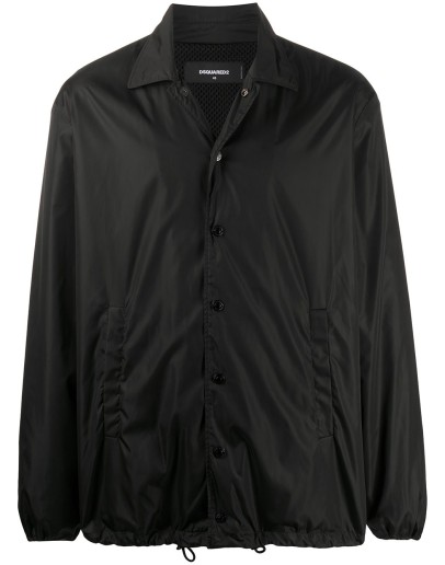 back logo field jacket