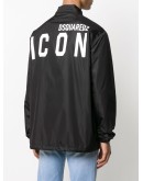back logo field jacket
