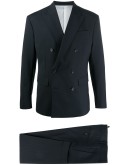 double breasted two-piece suit
