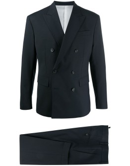 double breasted two-piece suit
