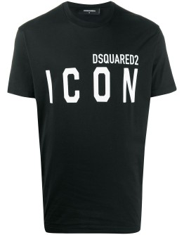 icon print T-shirt