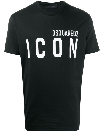icon print T-shirt