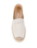 stitched logo espadrilles