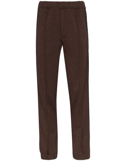 Roma logo-striped track pants