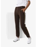 Roma logo-striped track pants