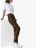 Roma logo-striped track pants