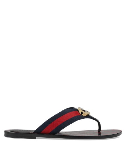 GG thong Web sandals
