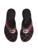 GG thong Web sandals