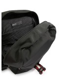 buckled logo backpack