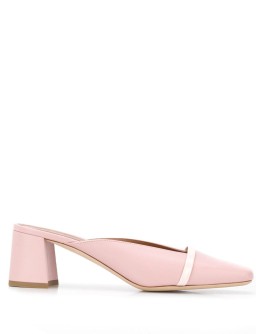 Carmen square toe mules