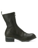 cracked-effect ankle boots