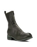 cracked-effect ankle boots
