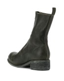 cracked-effect ankle boots