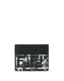 camouflage FF print cardholder