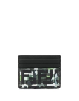 camouflage FF print cardholder