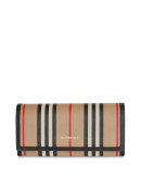 Icon stripe continental wallet