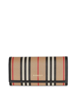 Icon stripe continental wallet