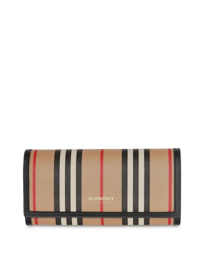Icon stripe continental wallet