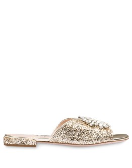 glitter mules