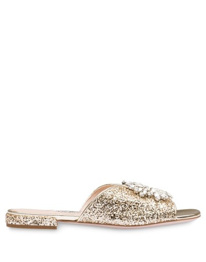 glitter mules